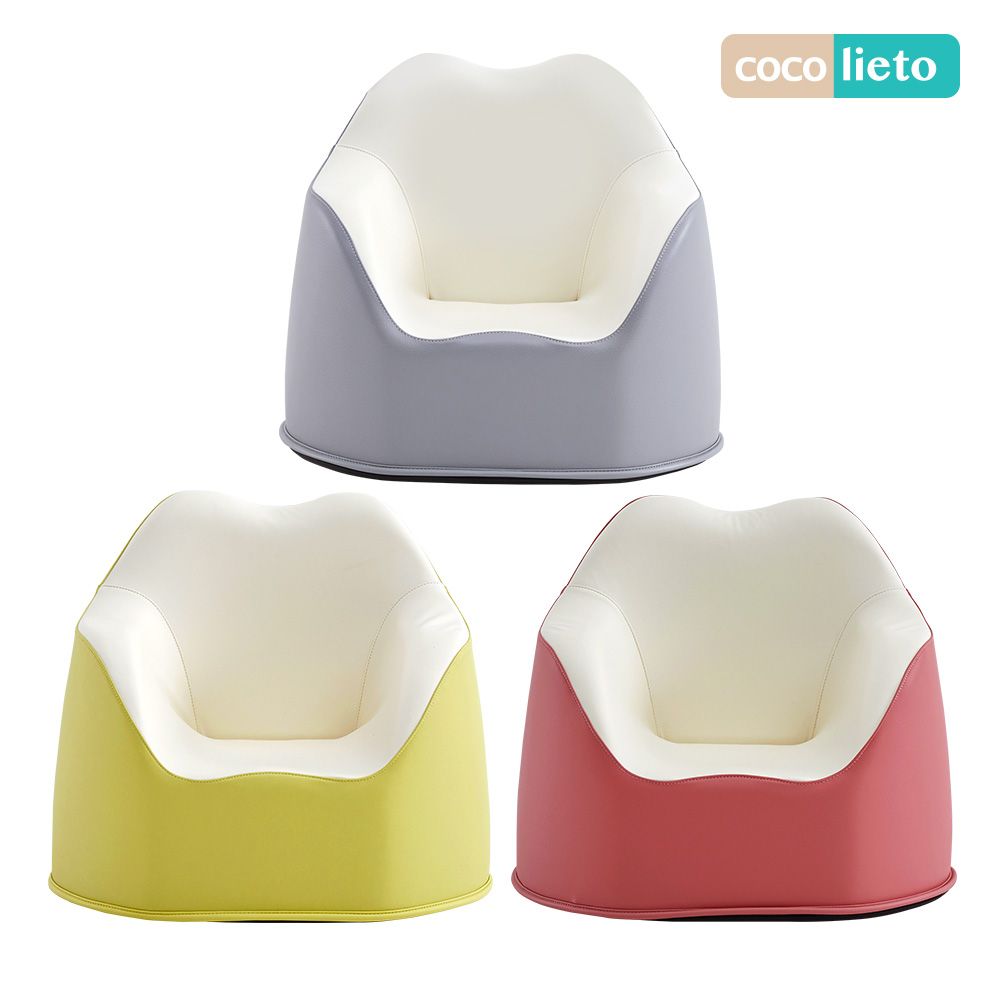 [Lieto Baby] COCO LIETO Premium Baby Sofa for 1 Person _High chair, non-toxic material, ergonomic low-center design_Made in Korea